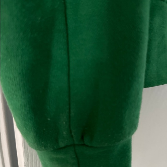 Aviator Nation Green Zip Hoodie with Rainbow Chest Stripes - Picture 5 of 5